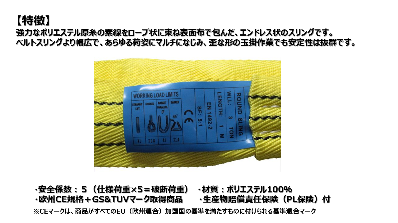 ラウンドスリング　エンドレス型