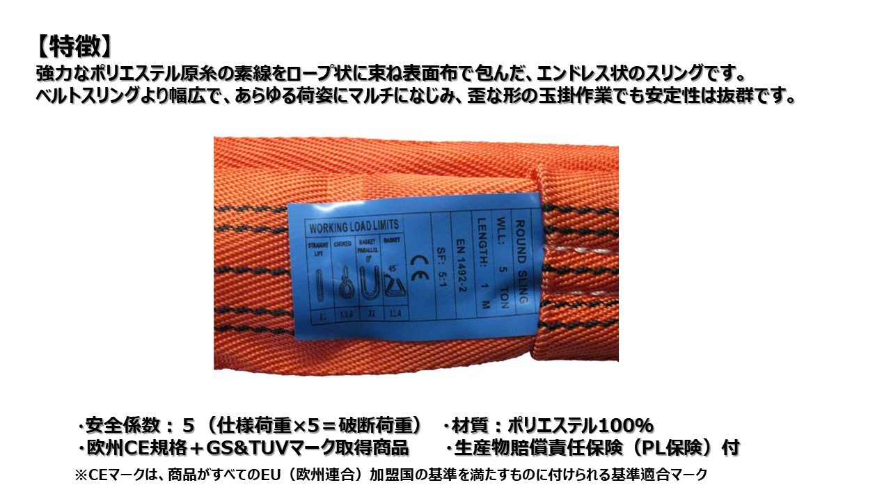 ラウンドスリング　エンドレス型