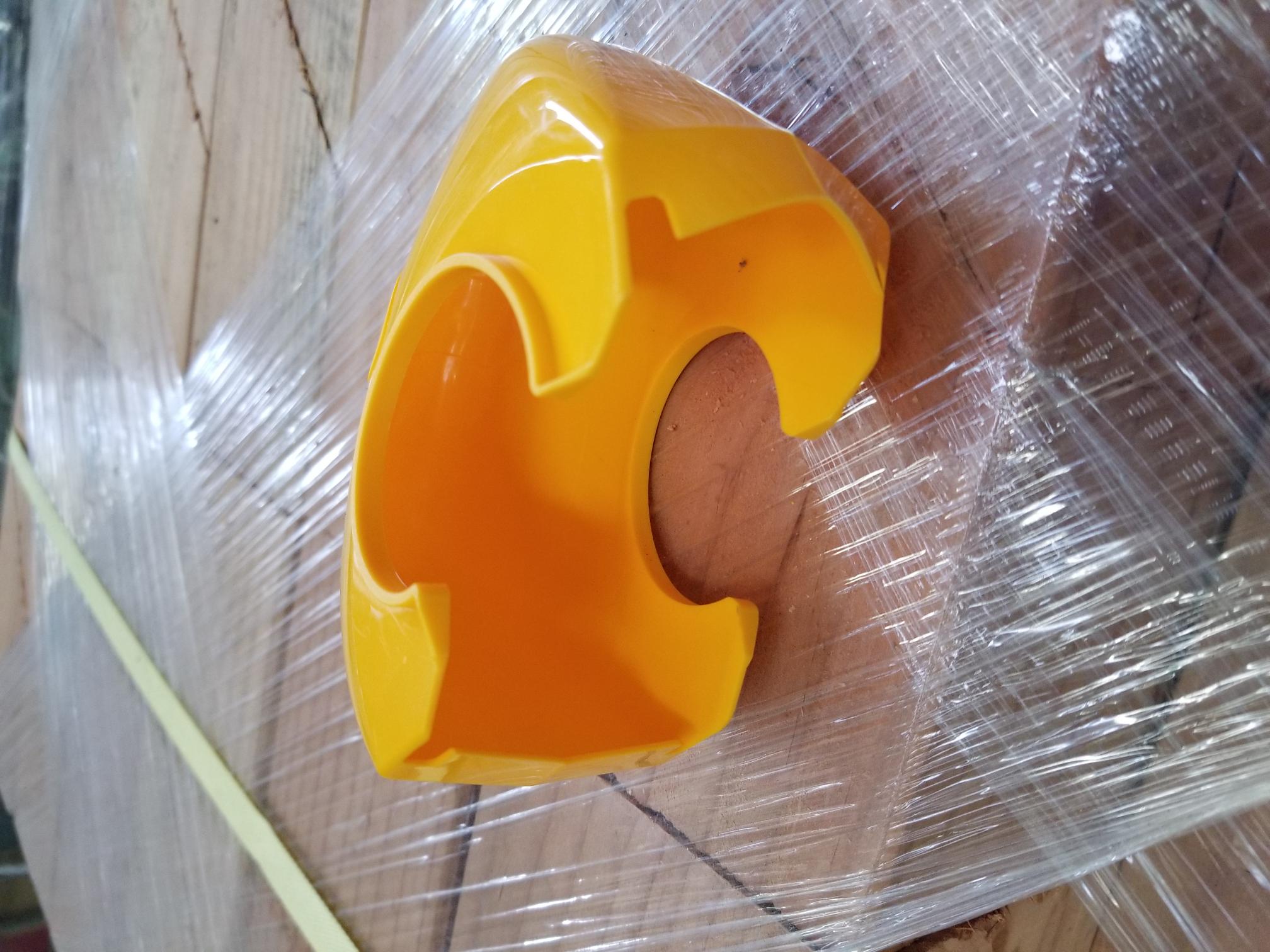 クランプカバー　（ハード・イエロー）