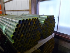 【中古】単管パイプ　ピン付　0.5ｍ